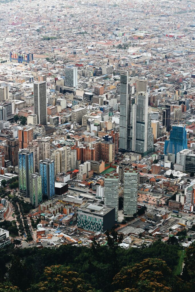 bogota from moserrate