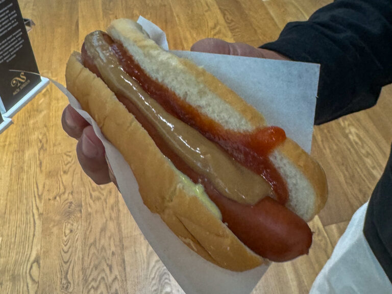 lamb hotdog