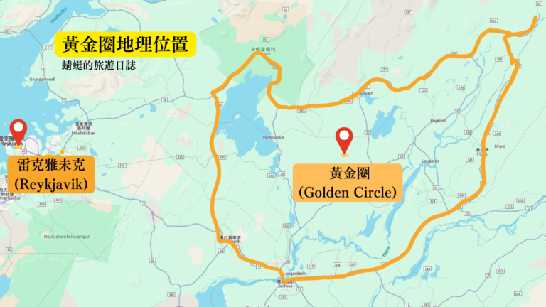 黃金圈地理位置