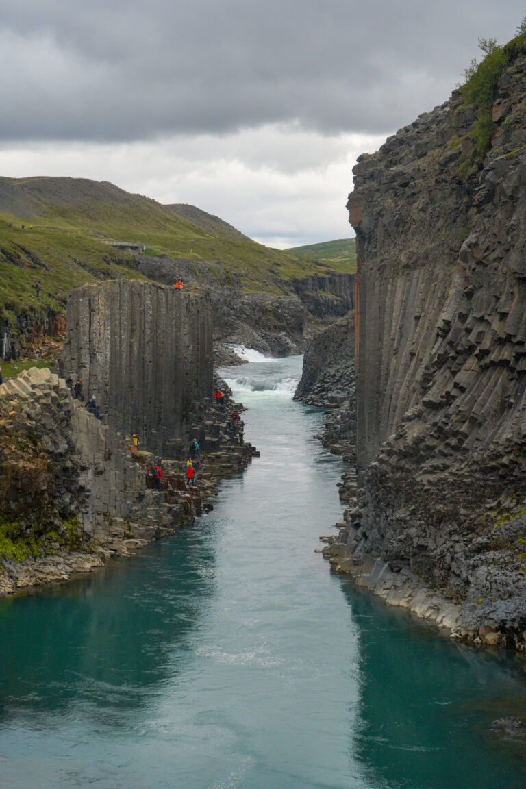 studlagil canyon