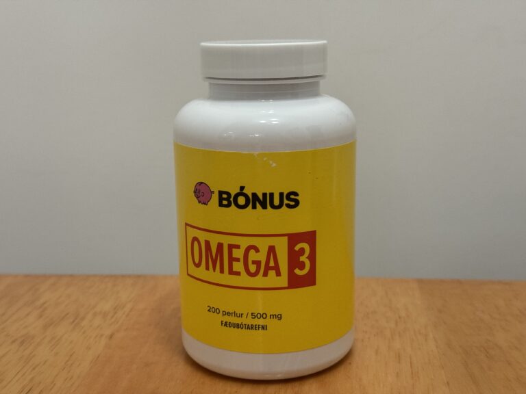 Bonus omega 3 fish oil
