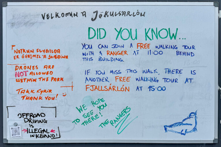 jokulsarlon free walking tour