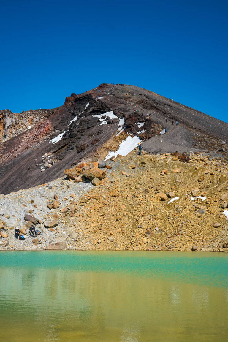 Tongariro crossing emerald lakes