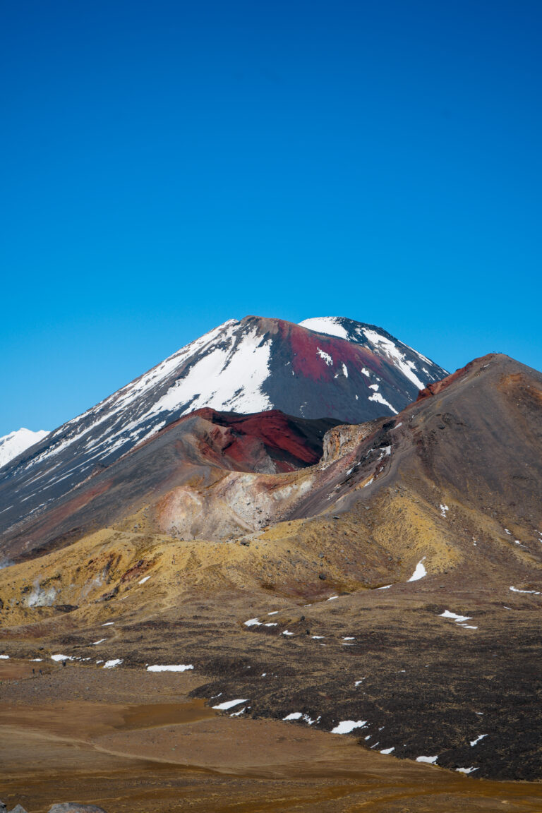 Tongariro crossing red crater