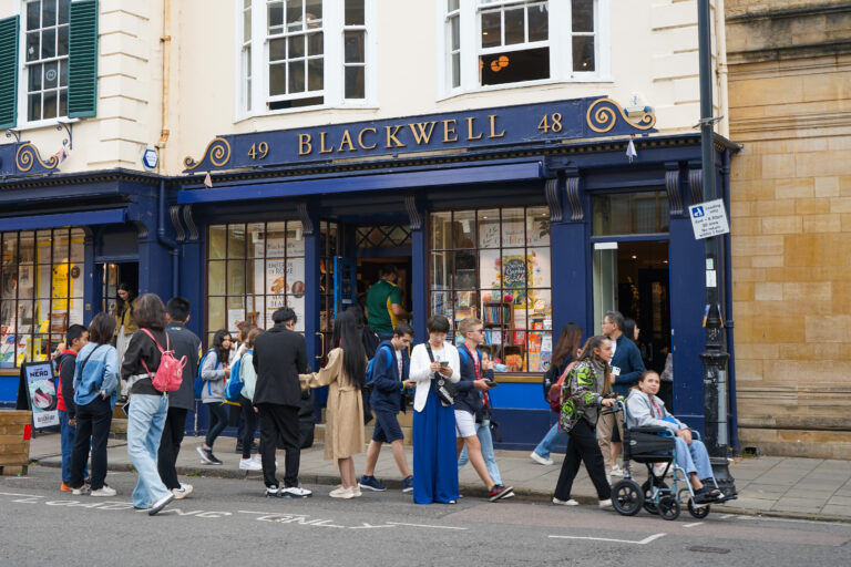 Oxford Blackwell bookshop
