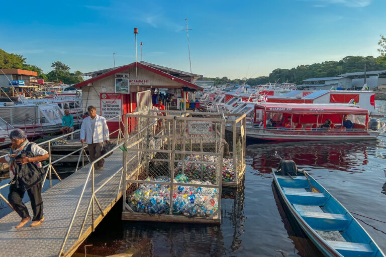 pier to go to Amazon forest in Manaus