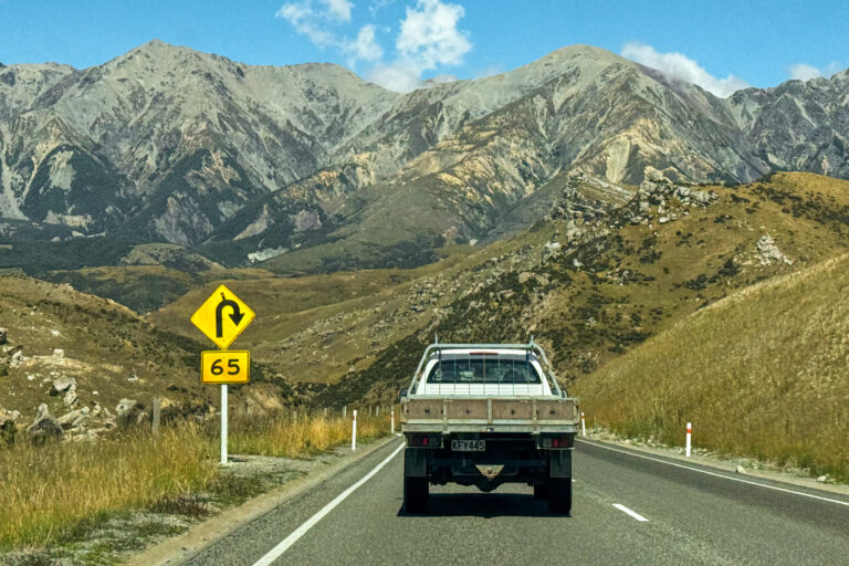 road in New Zealand