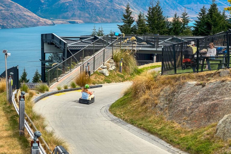 luge at Skyline Queenstown, New Zealand