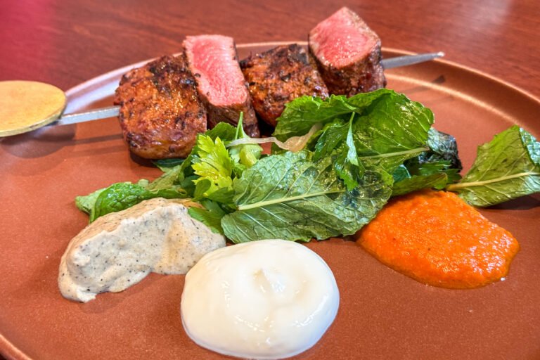 Meat skewers