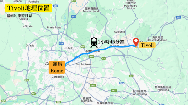 Tivoli地理位置