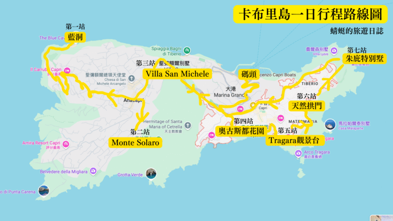 卡布里島一日行程