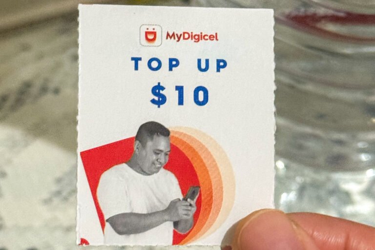 Tonga digicel top up